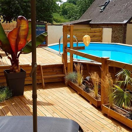 Le Vieux Moulin Gites - Detached Cottage With Garden Views And Pool Guegon Екстер'єр фото